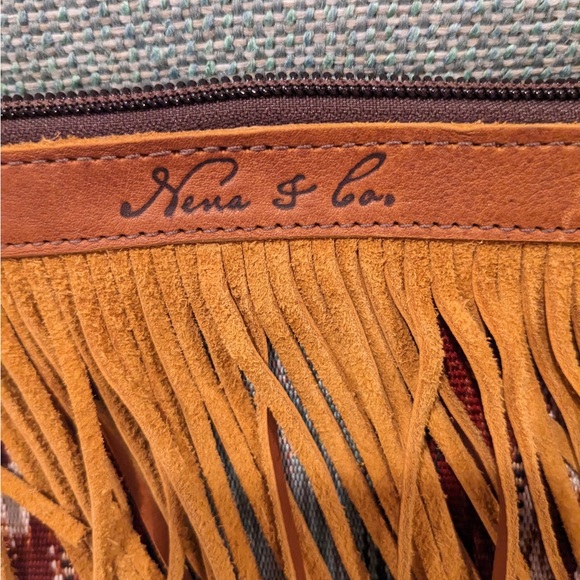 New authentic Nena & Co. Fringe Wristlet/Clutch - Picture 3 of 4